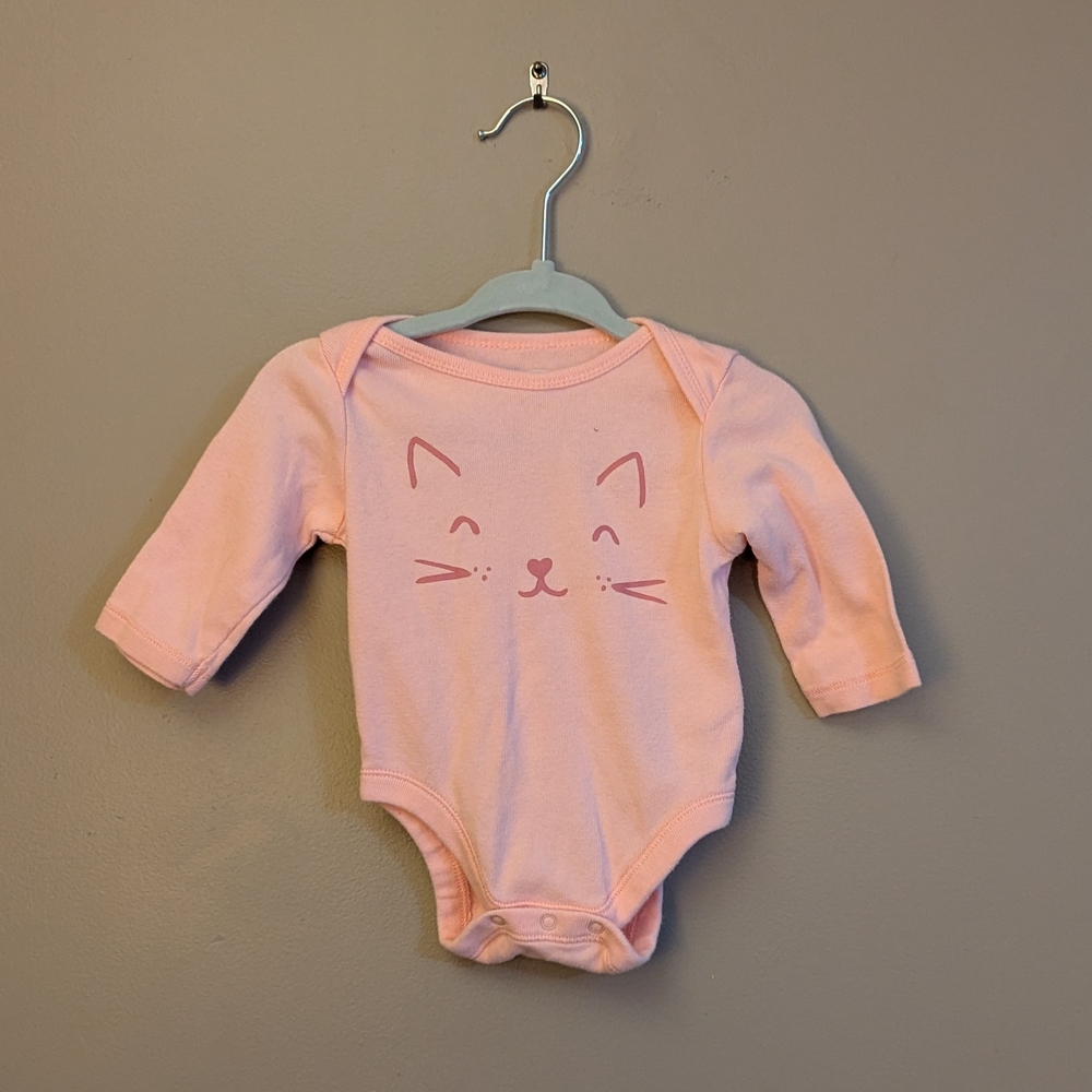 Old Navy Pink Baby Onesie